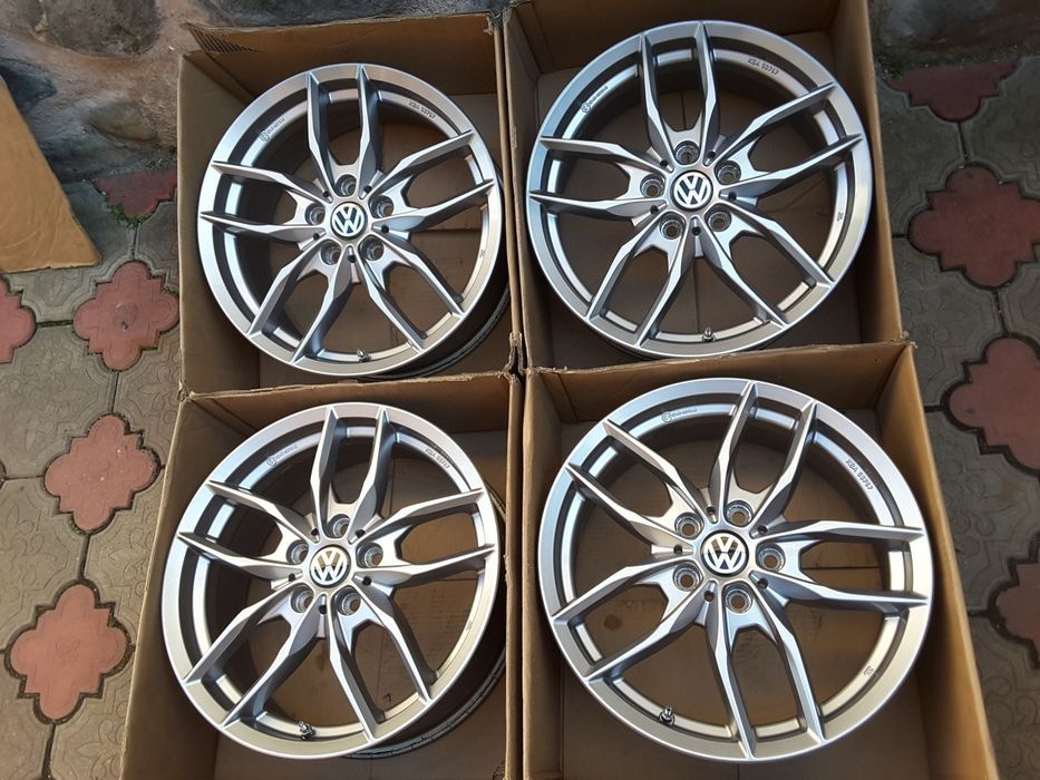 jante aliaj 17; 5x112; Vw Golf 5, 6, 7, Touran,Caddy, Jetta,Sportsvan