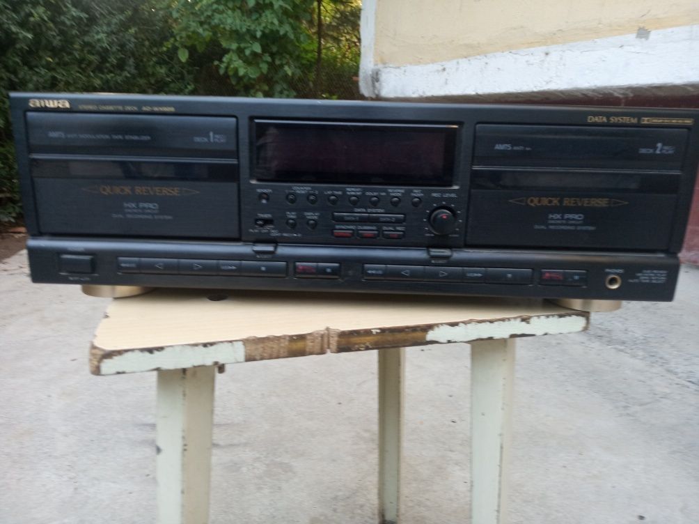 Кассетные магнитофон дека " kenwood " двухкассетник made in japan