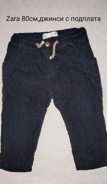 Лот дрехи 80/86р.-панталонки,  бодита, комплект, потници