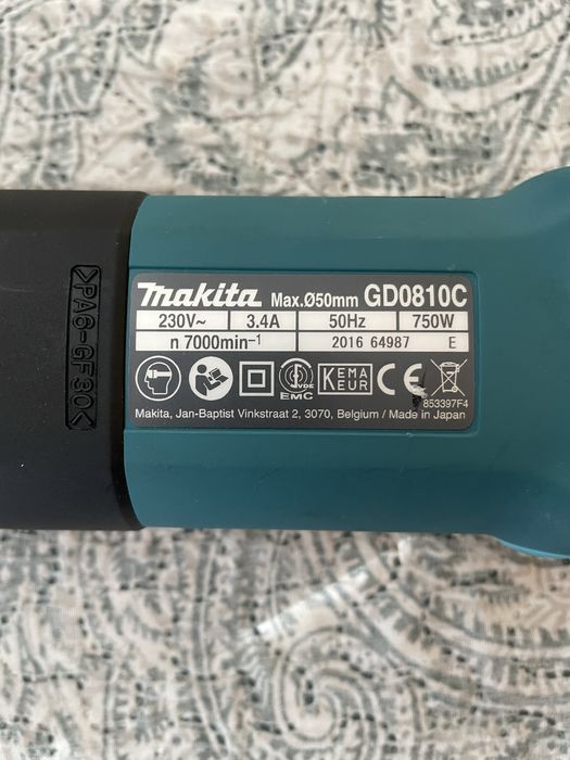 прав шлайф макита (bosch,hilti,metabo)makita GD0810C