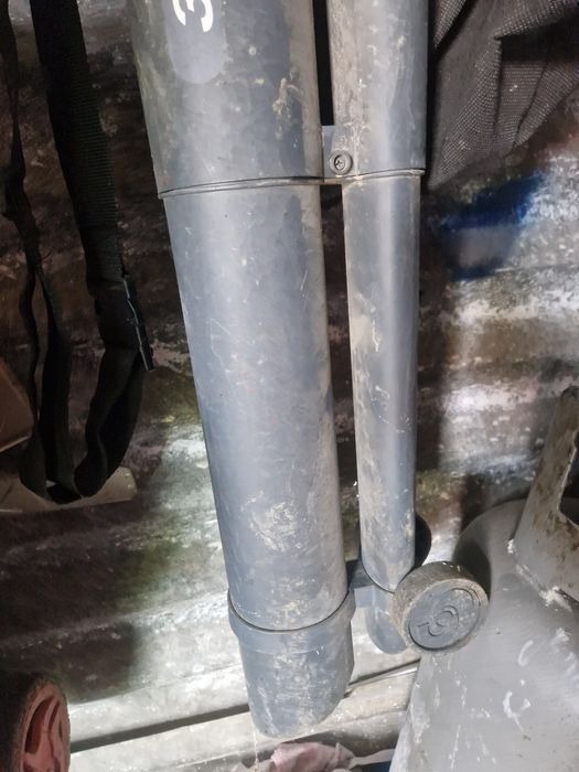 Suflanta cu aspirator si tocator folosita de câteva ori