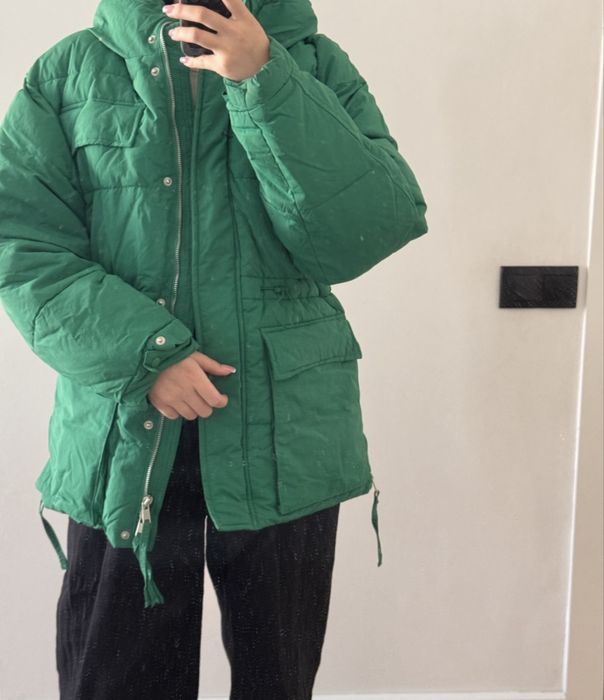 зимний пуховик lime