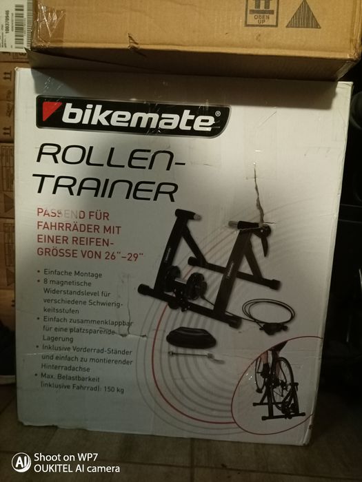 Suport bicicleta antrenament în casa