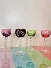 Ajka Crystal Цветни кристални чаши
