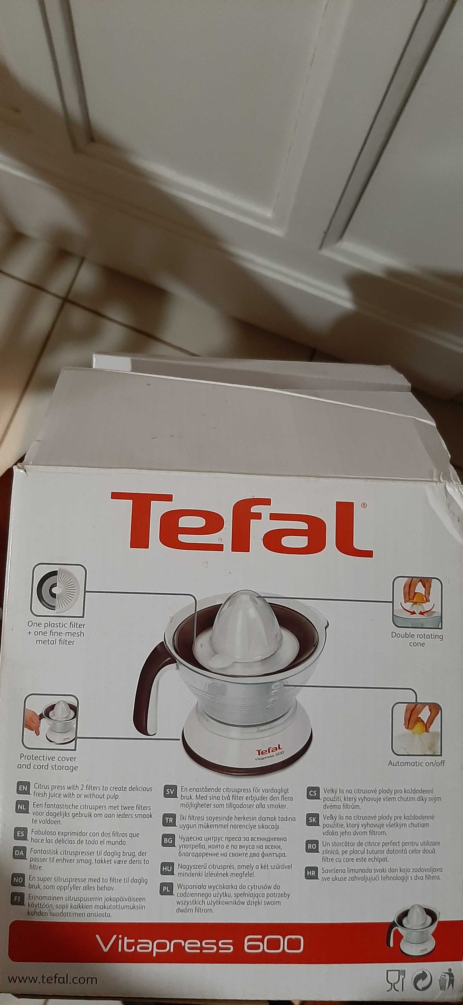 Storcator de citrice Tefal VitaPress 600, NOU