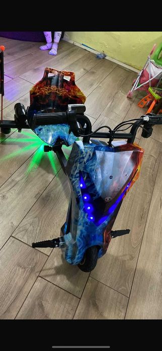 Tricicleta electrica pentru drifturi 360