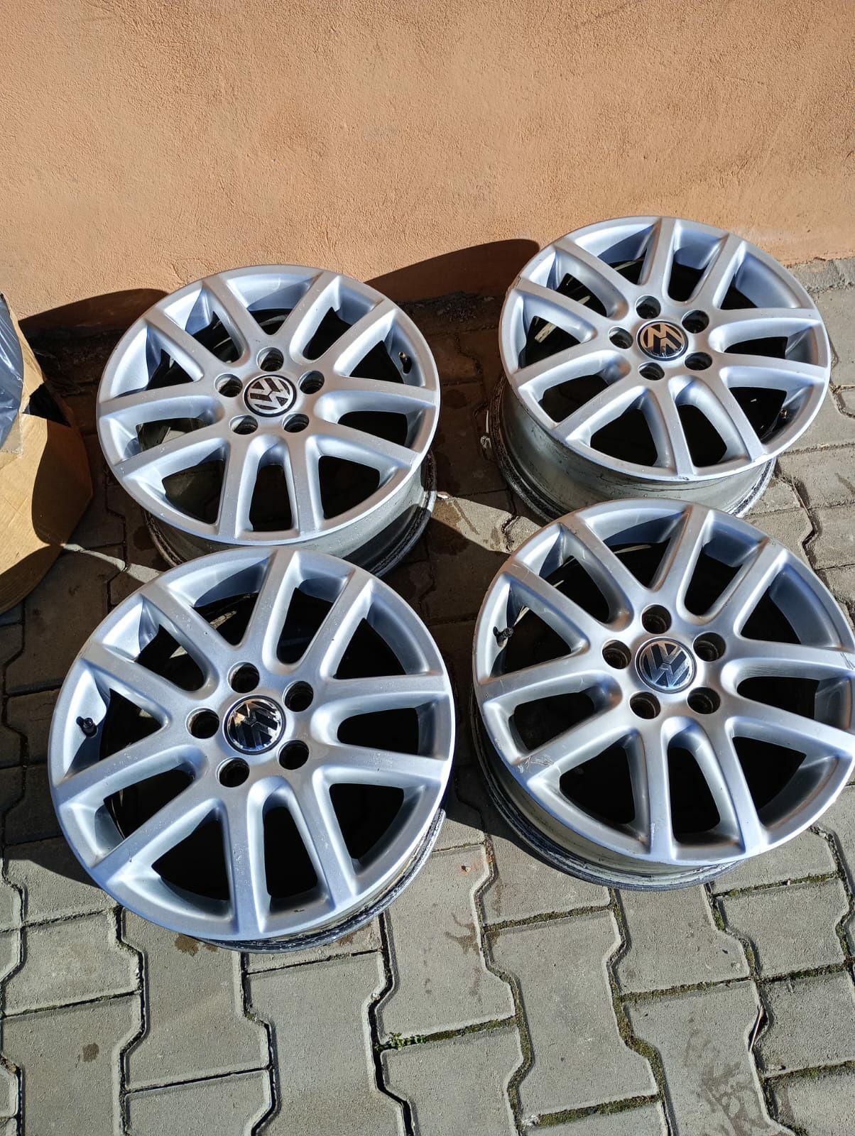 4 jante aliaj 5x112 R16 originale w sharan ford galaxy seat alhambra