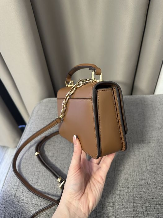 Дамска чанта Michael Kors Delancey 30T4GD8S6L Кафяв - Оригинална