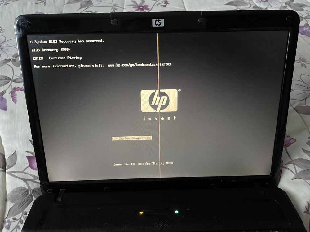 Laptop hp vechi funcțional