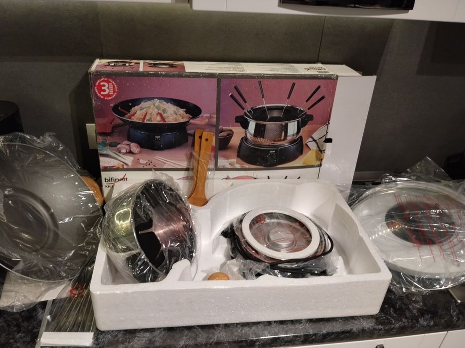 Tigaie și oală electrică 2 in 1