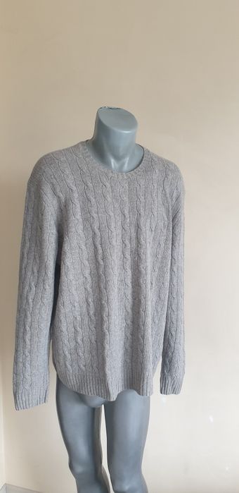 POLO Ralph Lauren Cable Merino/ Cashmere  XL  ОРИГИНАЛ! Mъжки Пуловер