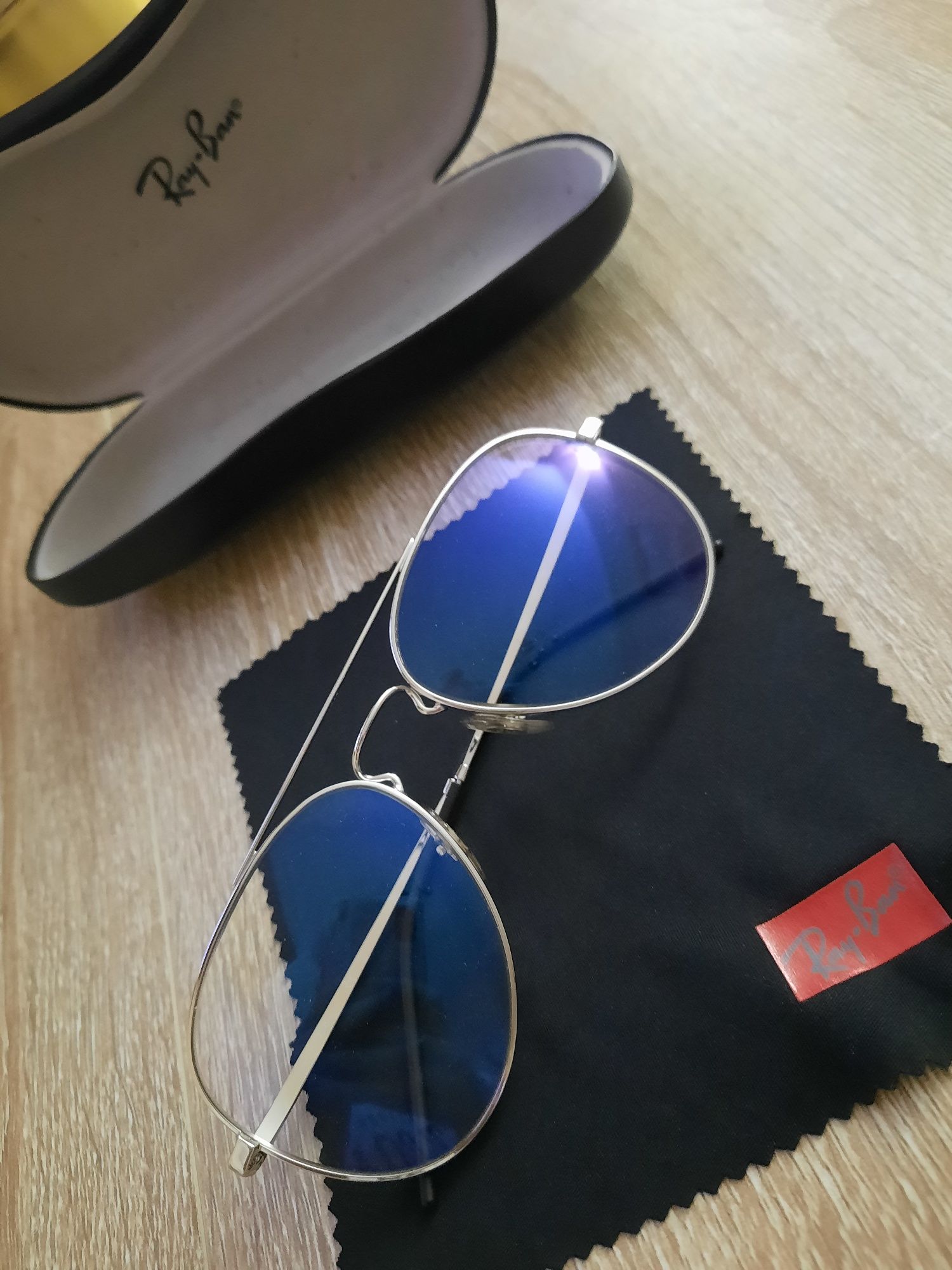 Ochelari Ray Ban cu lentile Blue Control