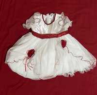 Нарядное платье для девочки 1-2 лет