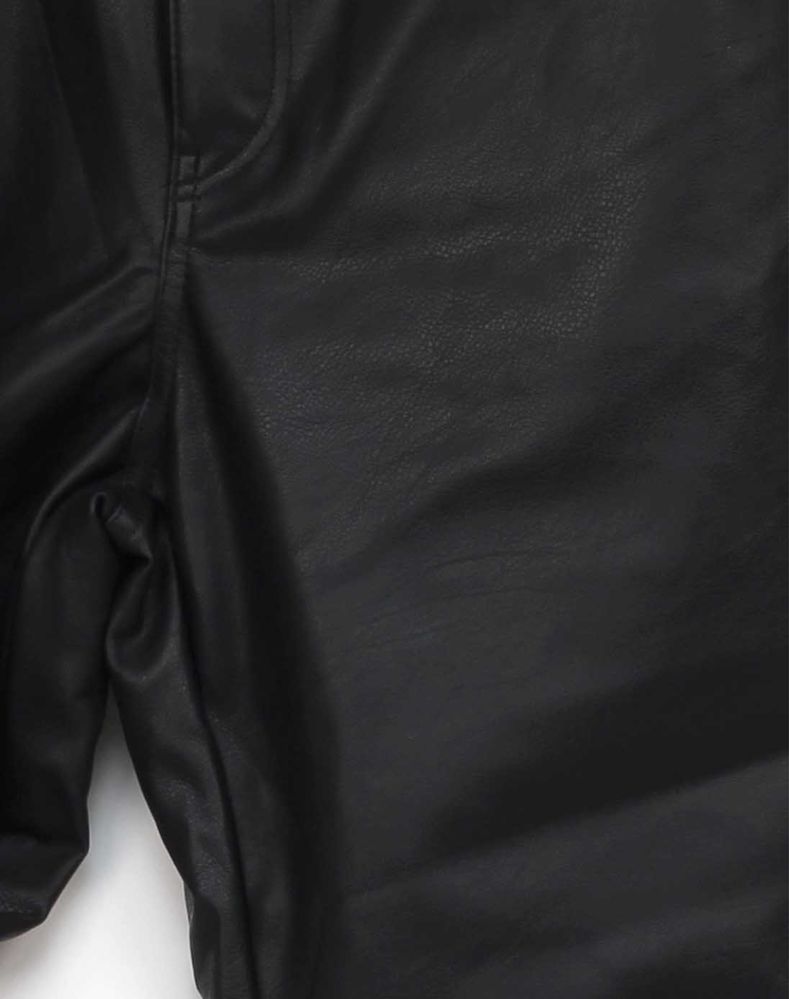 Нов кожен панталон, 38 р-р, H&M