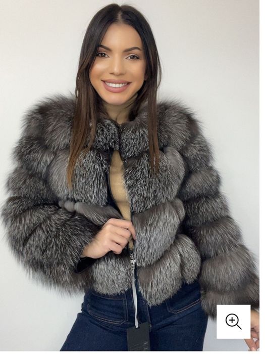Haină de blană Frost short