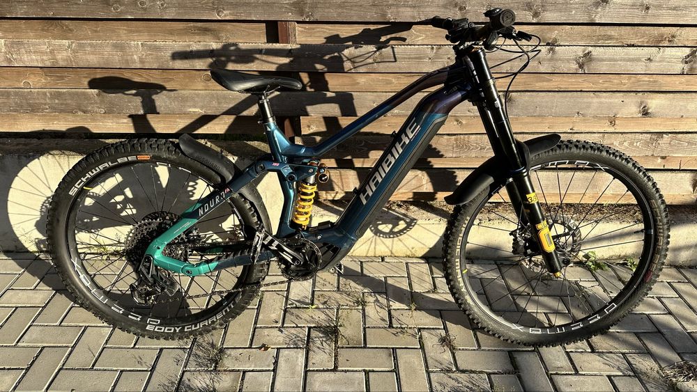 Bicicleta electrica enduro Haibike NDuro 8 freeride, marime L