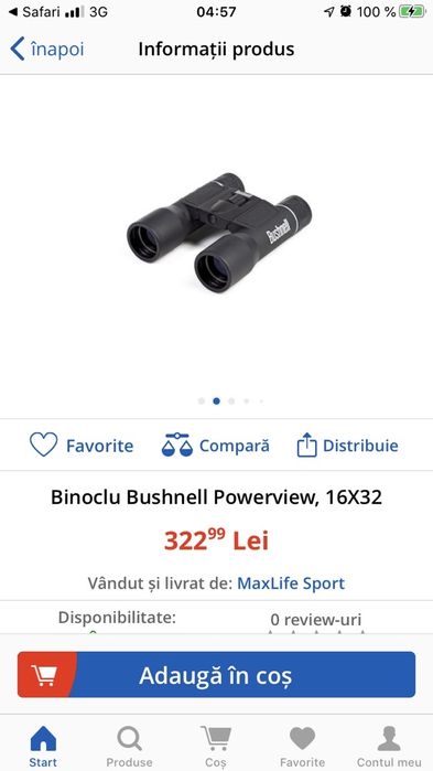 Binoclu 16x32 nou
