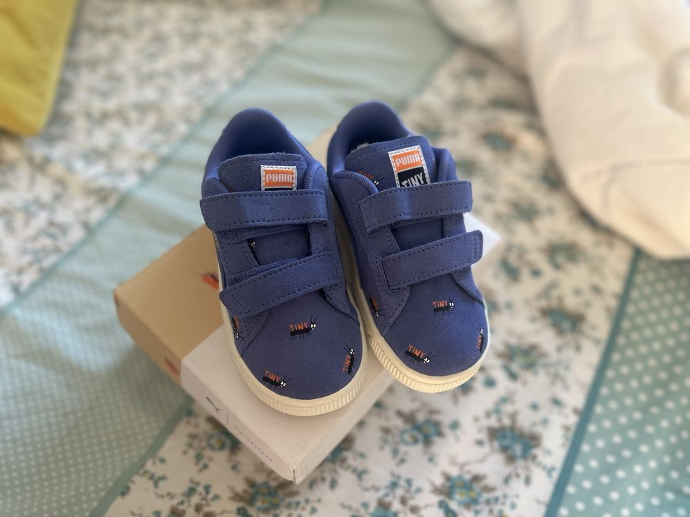 Adidasi usori Puma suede tiny v inf