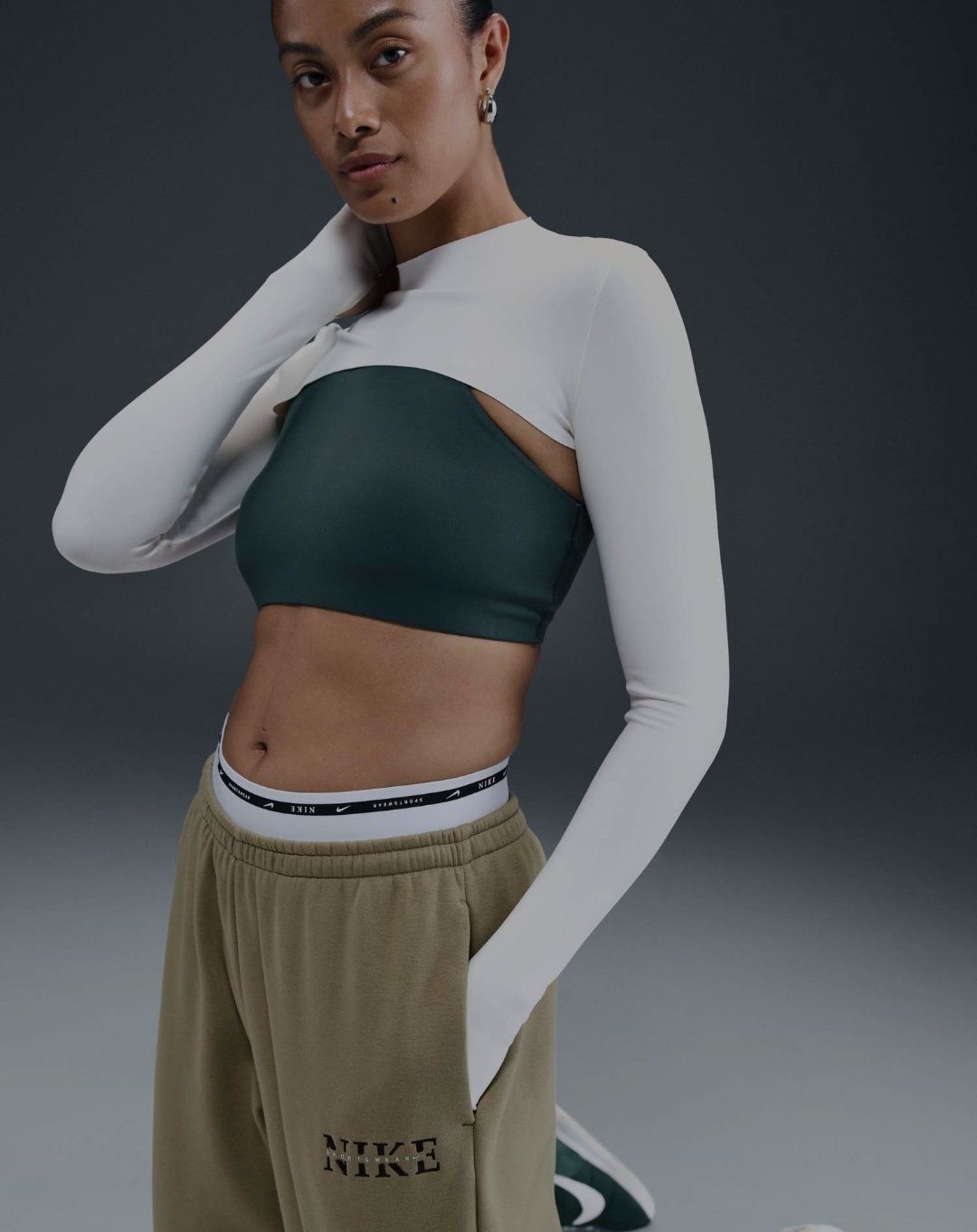 INike спортен екип W NSW PHNX FLC