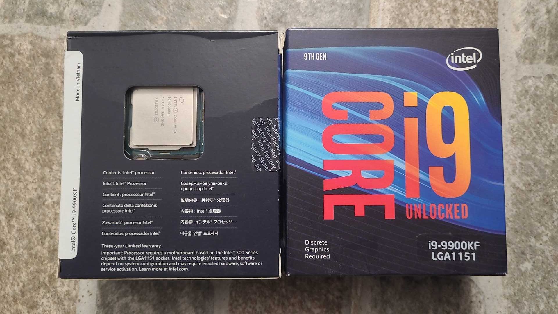 Procesor Intel Core i9-9900K Coffe Lake, 5.0 0GHz, 16MB , nou, sigilat