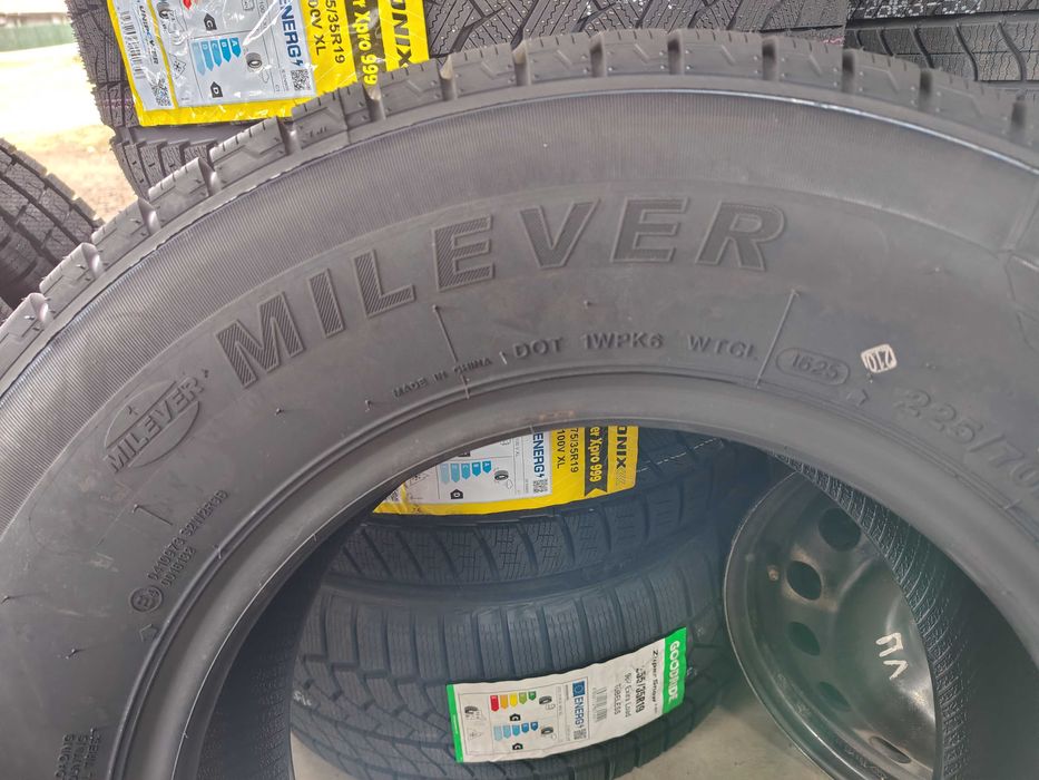 4бр.НОВИ всесезонни гуми MILEVER 225 70 15C DOT25 цена за брой