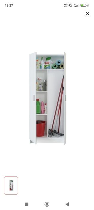 Шкаф для хоз инвентаря