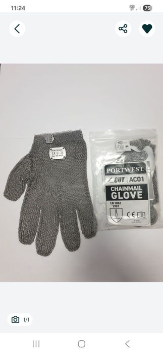 Vand manusa ptr macelarie anti-taiere.