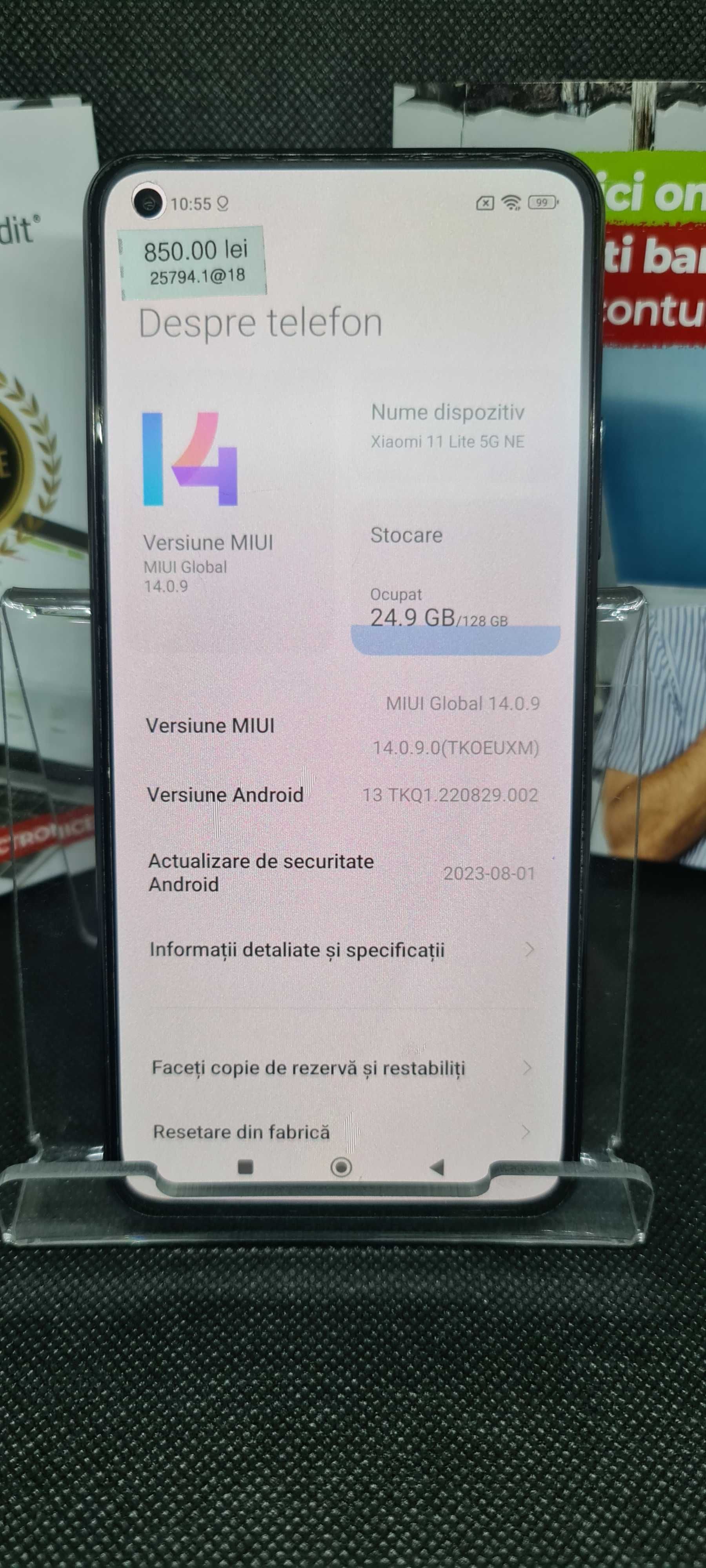 Xiaomi 11 Lite 5G NE (Ag18 Tutora b.25794.1)