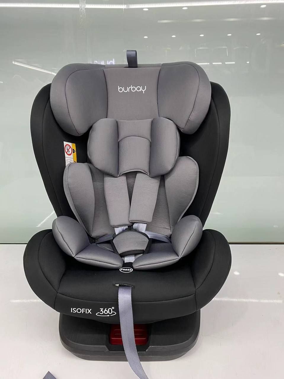 Автокресло детское 360 градус Isofix bolalar avtokreslosi avto sidenya