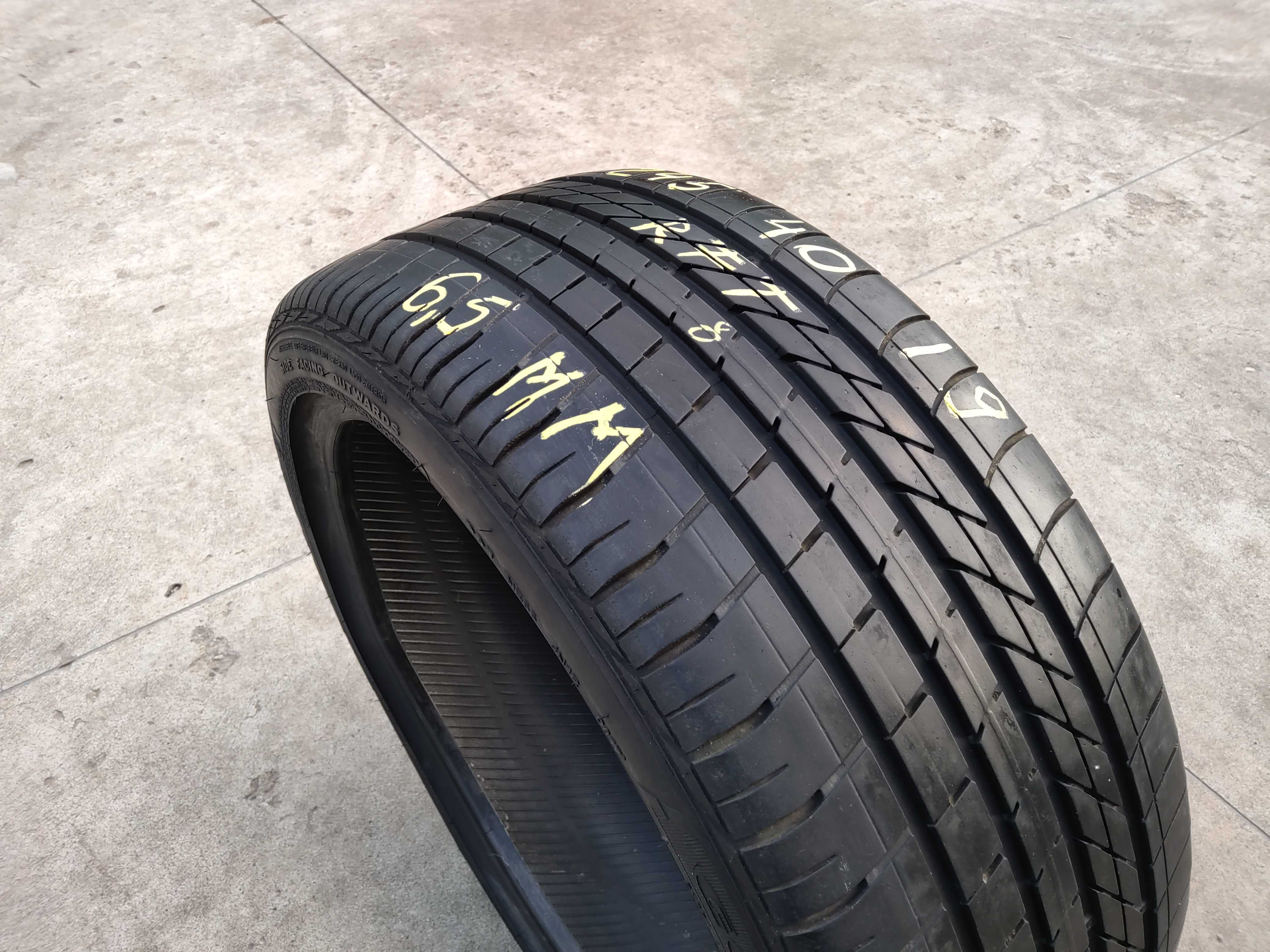 O anvelopa vara 245 40 19 goodyear excellence run flat ptofil 6,5 mm