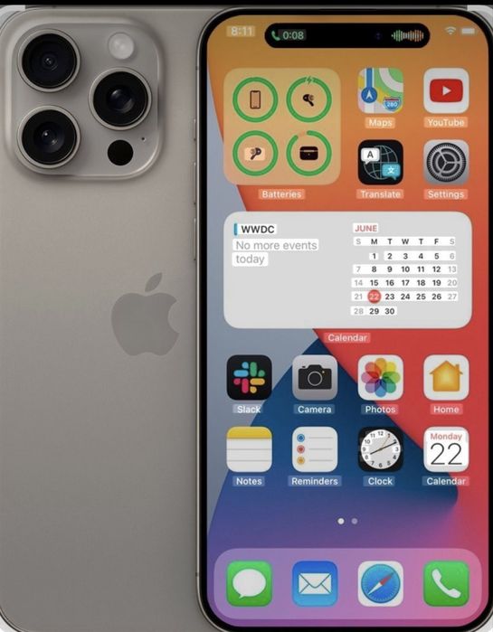 Iphone 15 promax gray titanium 256gb