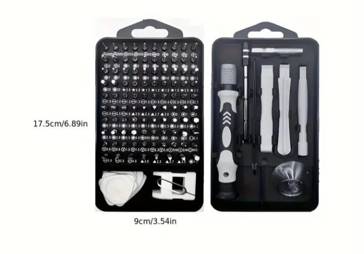 Set trusa de precizie 115 piese