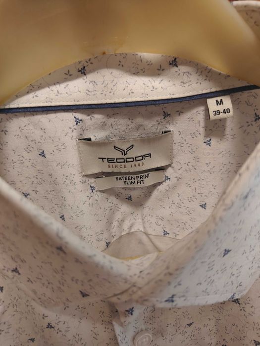 Мъжка риза Teodor, Slim Fit, M размер