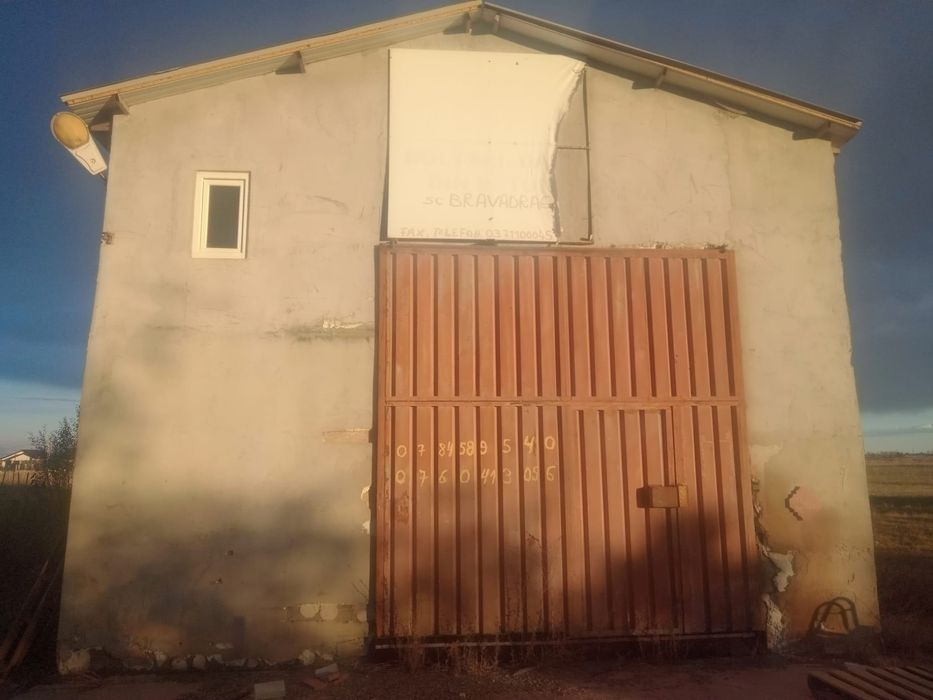 Hală 124 mp + teren 3.600 mp – Golești, Vrancea