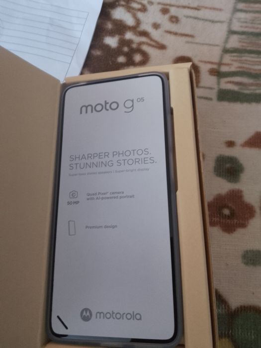 Моторола moto g05 с две години гаранция