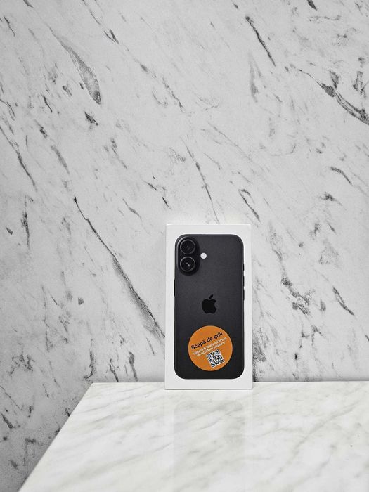 iPhone 16 128GB Black Sigilat Zeus Amanet 65179