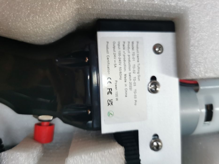 Pistol electric de tăiat covoare, mașină de țesut