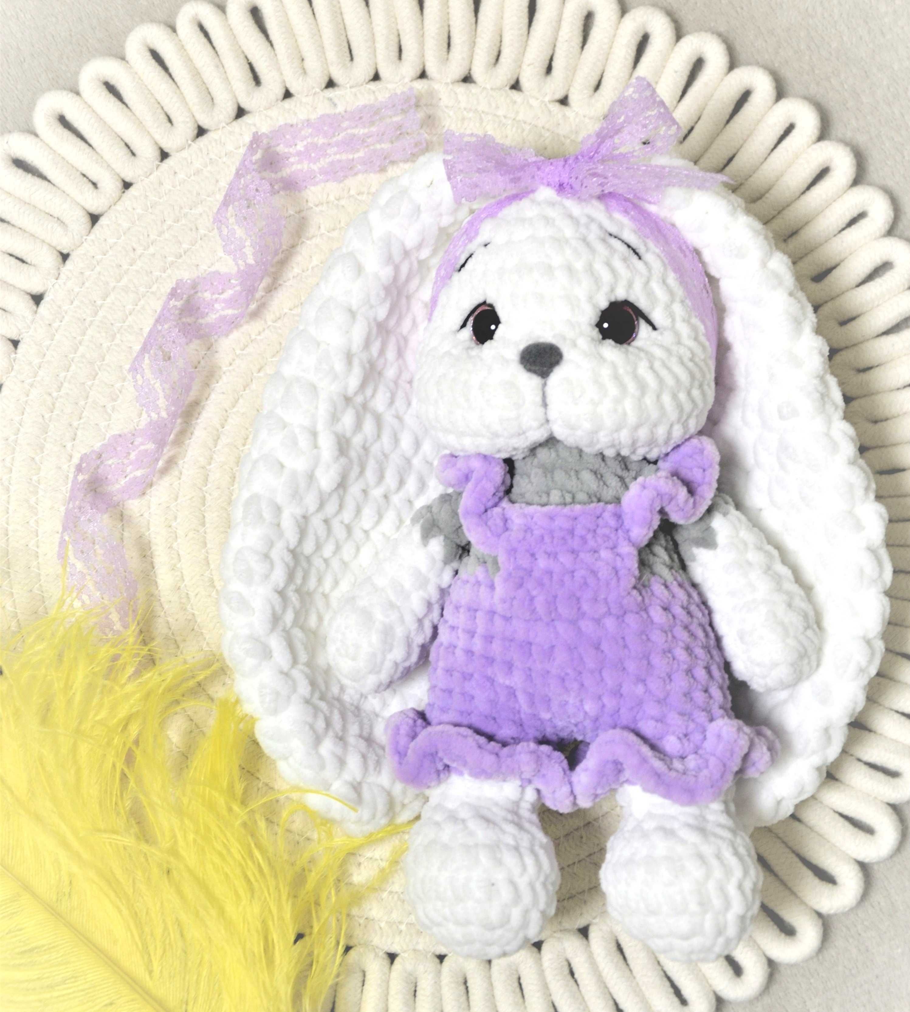 Плетени зайчета Плетени играчки