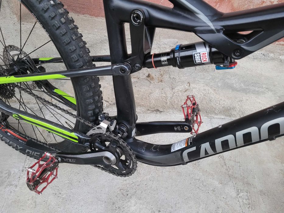 Bicicleta mtb cannondale 27.5 full suspensione