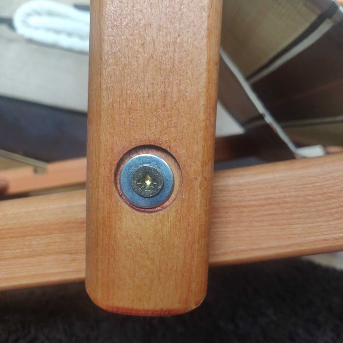 Дървен стол/шезлонг, сгъваем, 3 позиции, за градина/тераса/басейн- 2бр