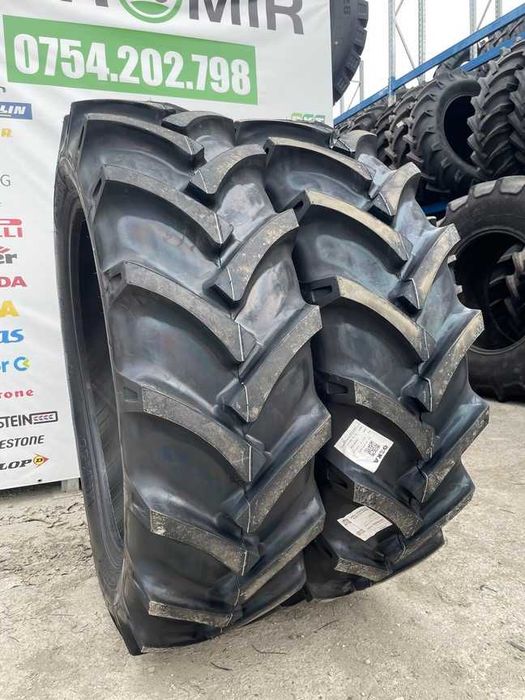 15.5-38 anvelope noi cu 12 pliuri pt tractor spate U650 marca OZKA