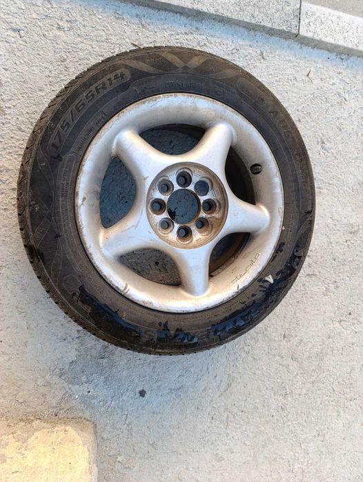 алуминиеви джанти с летни гуми 14 цола