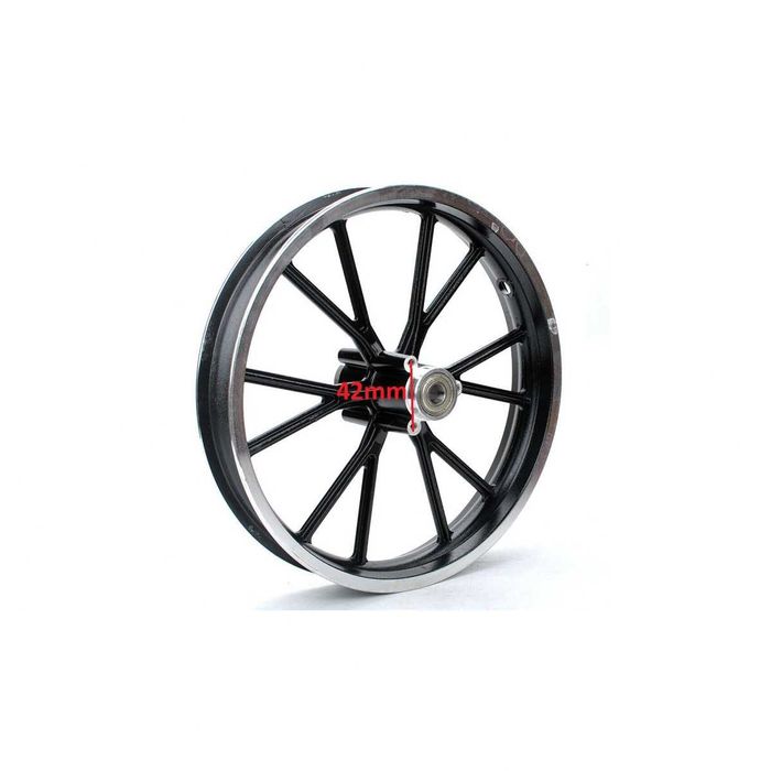 Janta fata 2.50-10 inch cross copii, 47-49cc, trotineta electrica