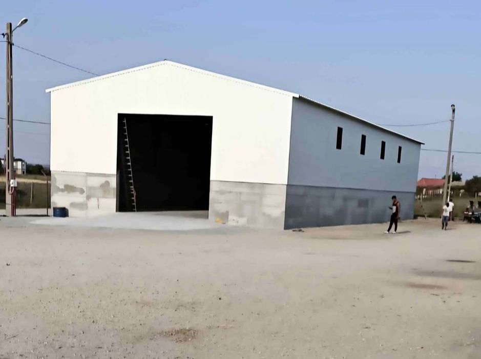 vând structură metalică 10  deschidere 25 lungime 4 m la ștrașină din