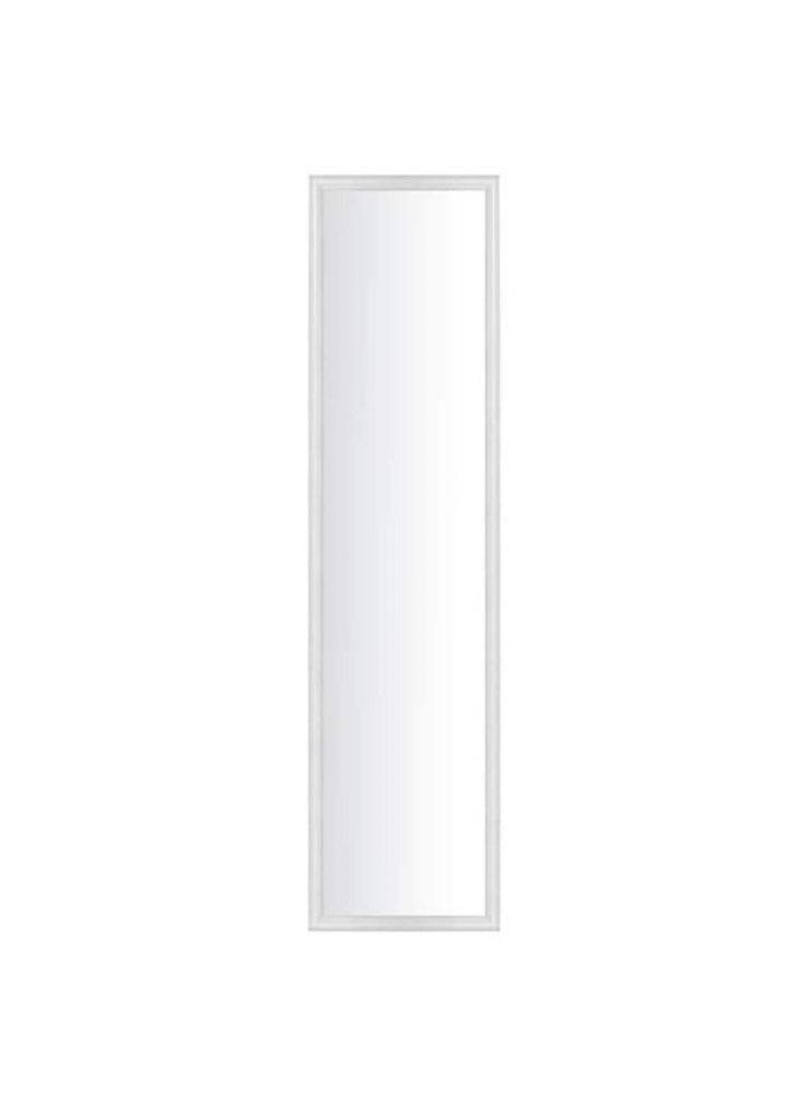 Стенно огледало Home, Правоъгълно, MDF, 120 х 30 см, Сив, Черен, Бял