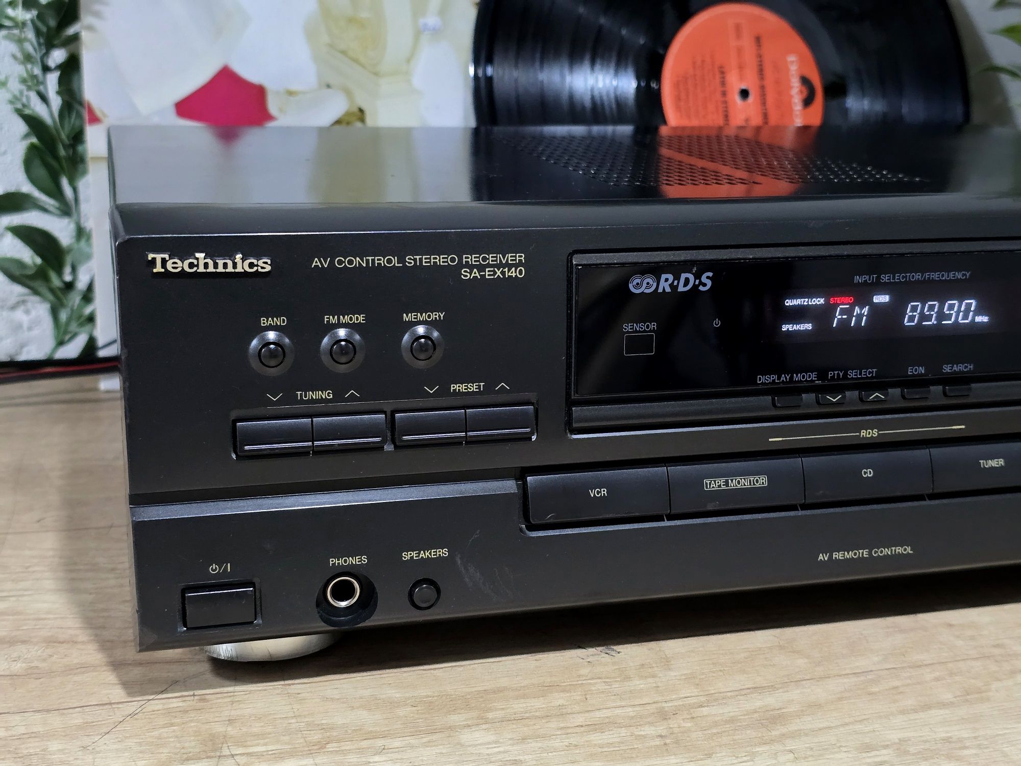 Receiver TECHNICS SA-EX140, amplituner stereo hifi ,
