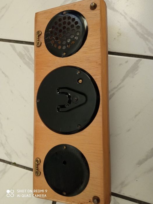 Немска  метеорологична станция.барометър,термометър.