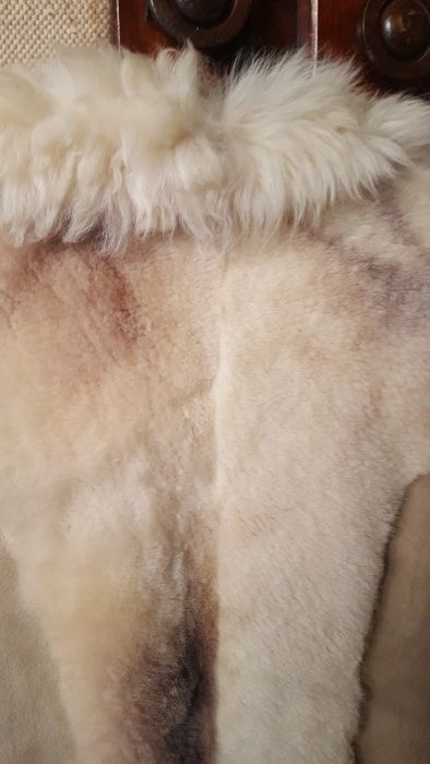 Дамско палто естествена кожа