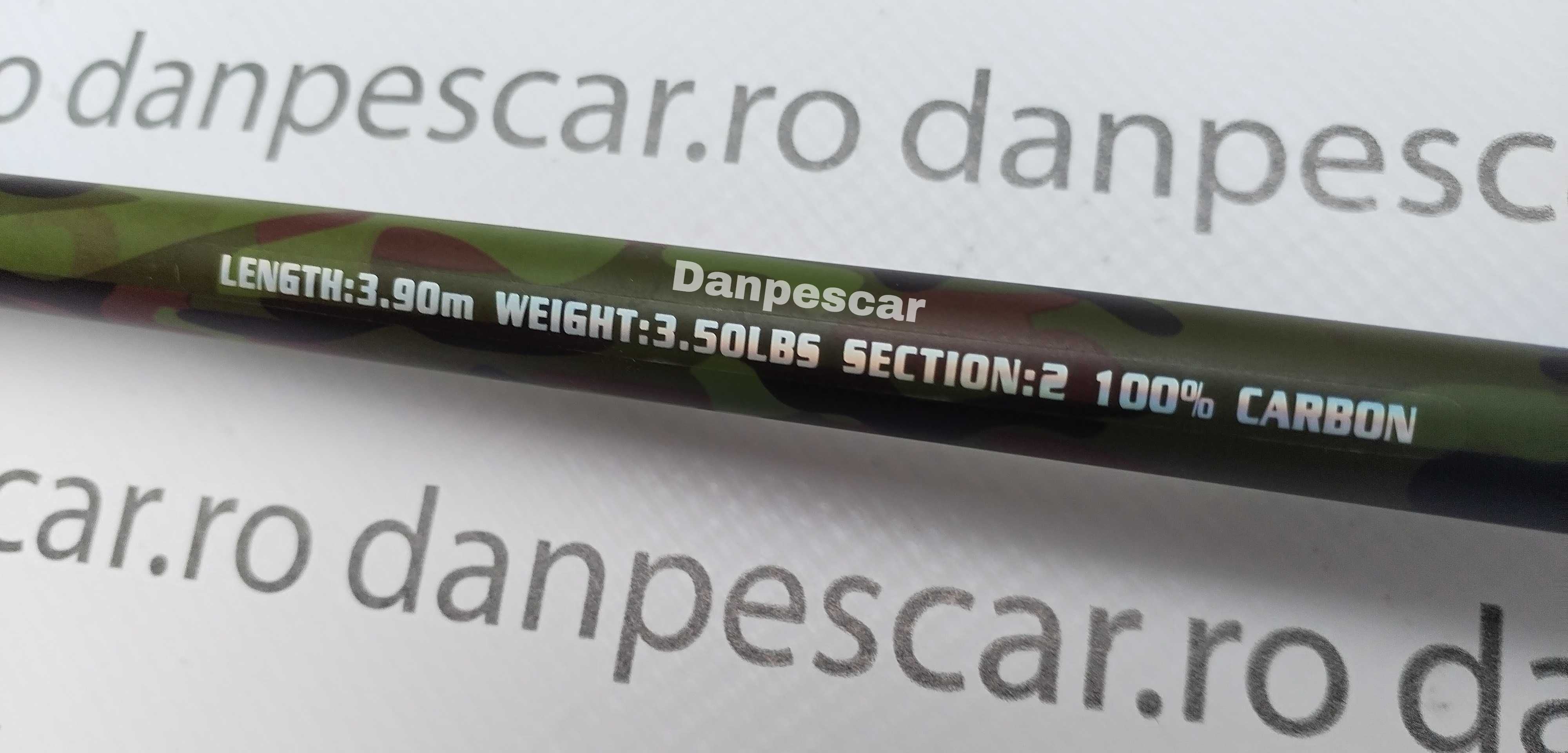SET CRAP Lanseta 3,90m Wind blade CARP MASTER +Mulineta AVIATOR 8000