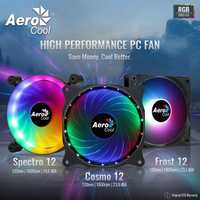 вентиляторы AeroCool 12см ARGB&FRGB
12см FRGB вентилятор для охлаждени